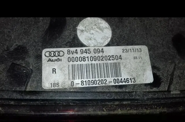 Feu arrière intérieur droit Audi A3 Sportback (8VA, 8VF) 1.4 tfsi (2012-2020) occasion
