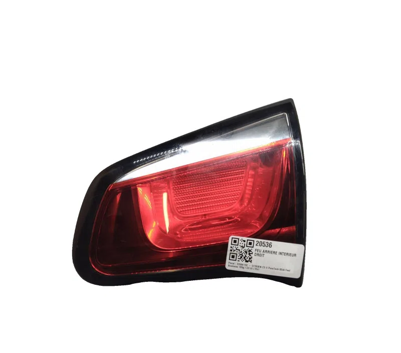 FEU ARRIERE INTERIEUR DROIT CITROEN C3 II 9803934280