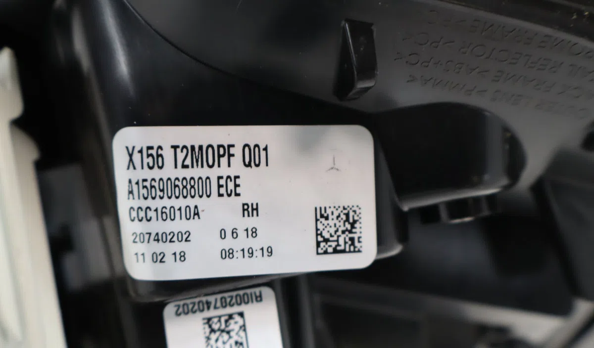 Feu arrière intérieur droit Mercedes-benz CLASSE GLA (X156) Gla 200 (156.943) (2013) occasion