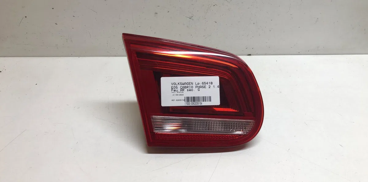 Feu arrière interieur gauche Volkswagen EOS (1F7, 1F8) 1.4 tsi (2007-2015) occasion