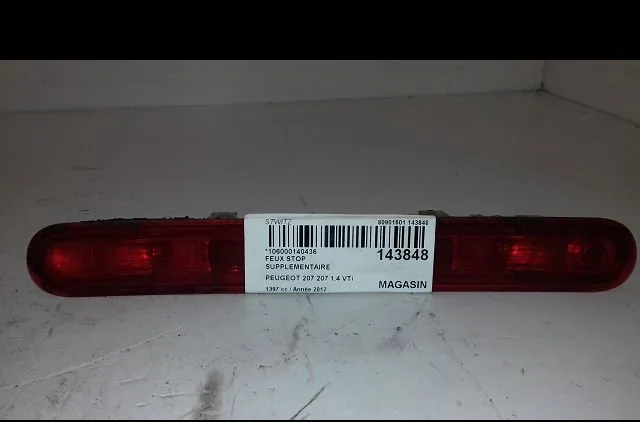 Feux stop supplementaire Peugeot 207-207 (WA_, WC_) 1.4 16v (2006-2013) occasion