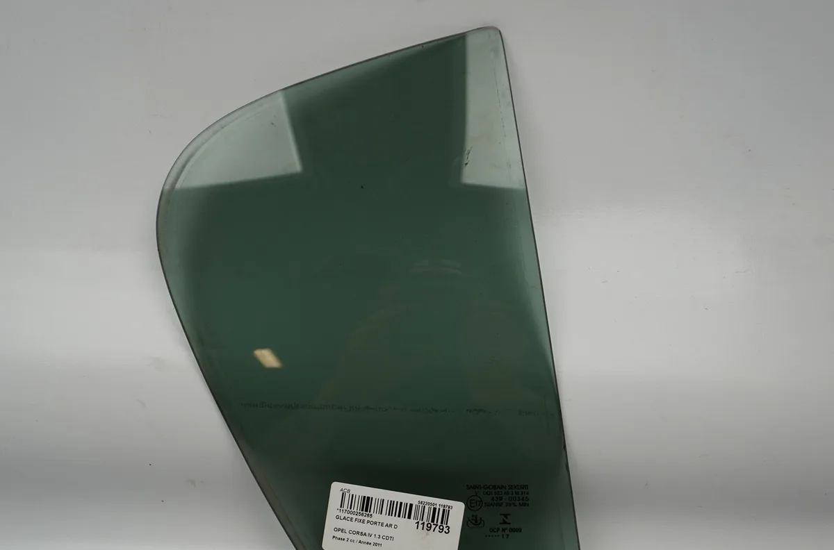 Glace fixe porte ar d Opel CORSA D (S07) 1.3 cdti (l08, l68) (2006-2014) occasion