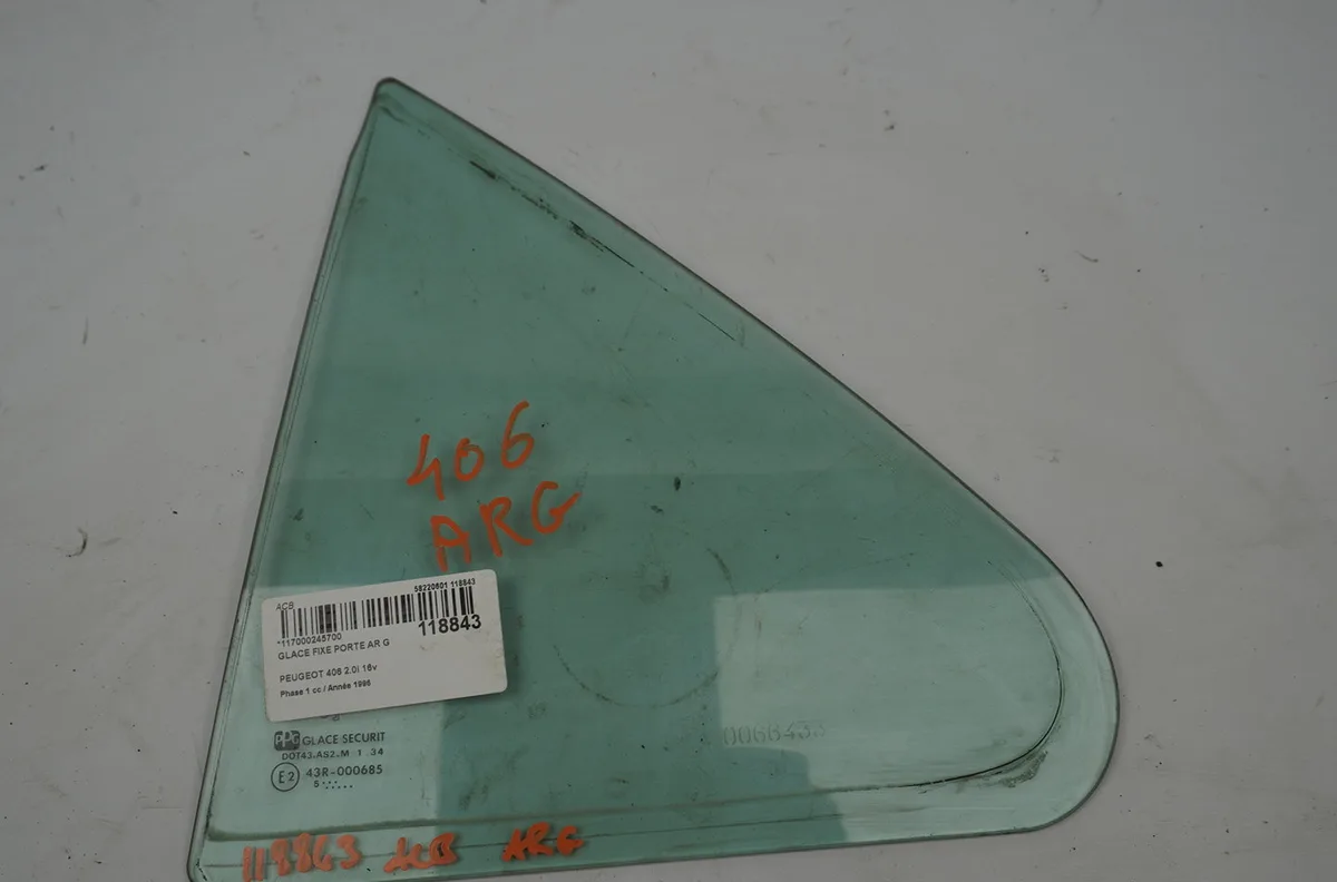 Glace fixe porte ar g Peugeot 406 (8B) 2.0 16v (2000-2004) occasion