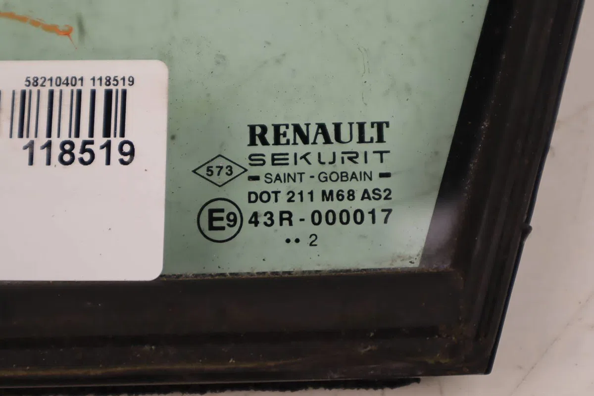 Glace fixe porte av g Renault VEL SATIS (BJ0_) 2.2 dci (bj0e, bj0f) (2002-2009) 5 portes occasion