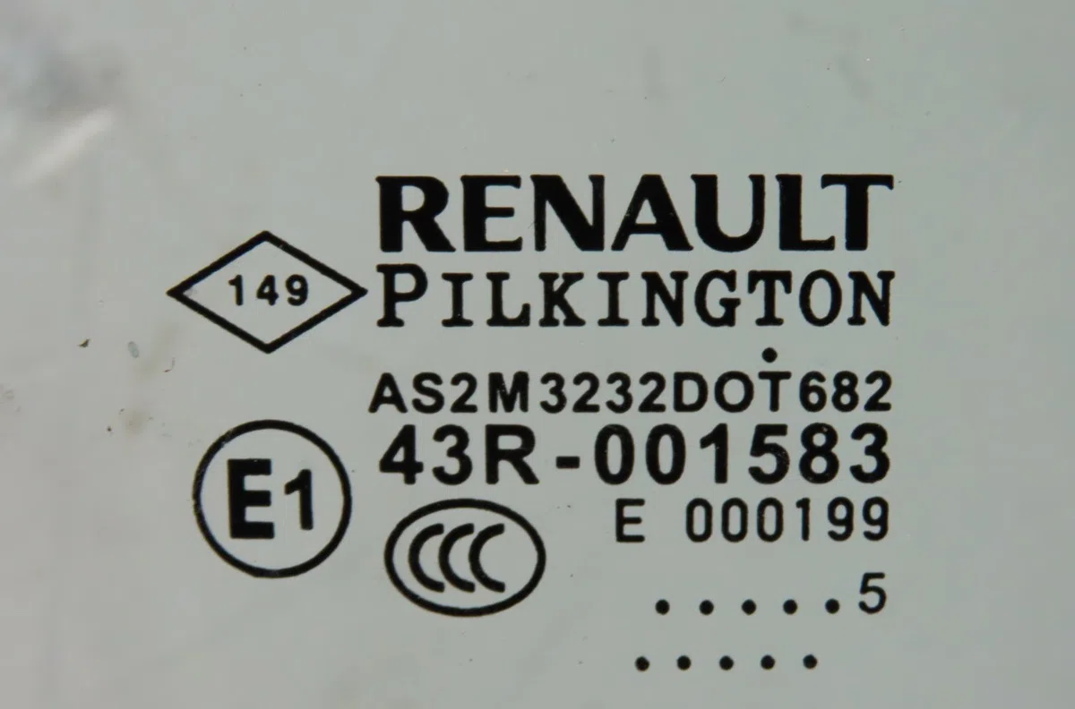 Glace porte ar d Renault CAPTUR I (J5_, H5_) 1.5 dci 90 (2013) 5 portes occasion