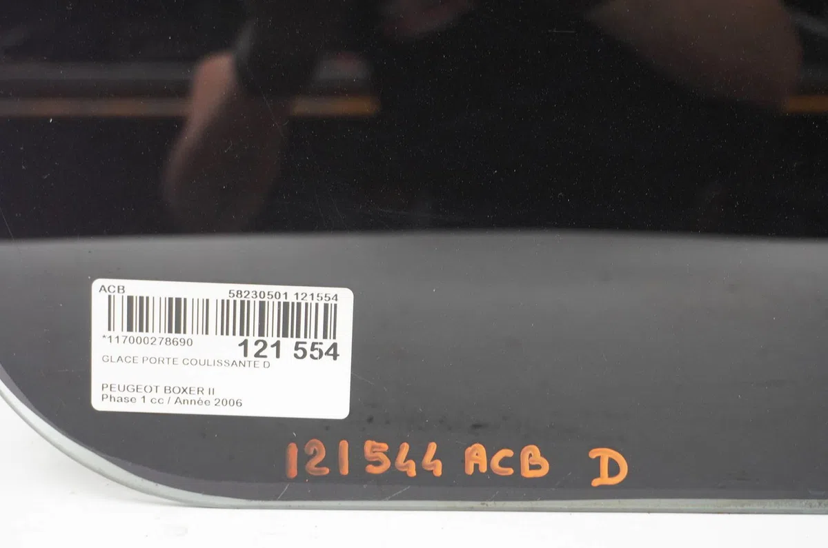Glace porte coulissante d Citroen JUMPER Camionnette (244) 2.8 hdi (2002-2006) occasion