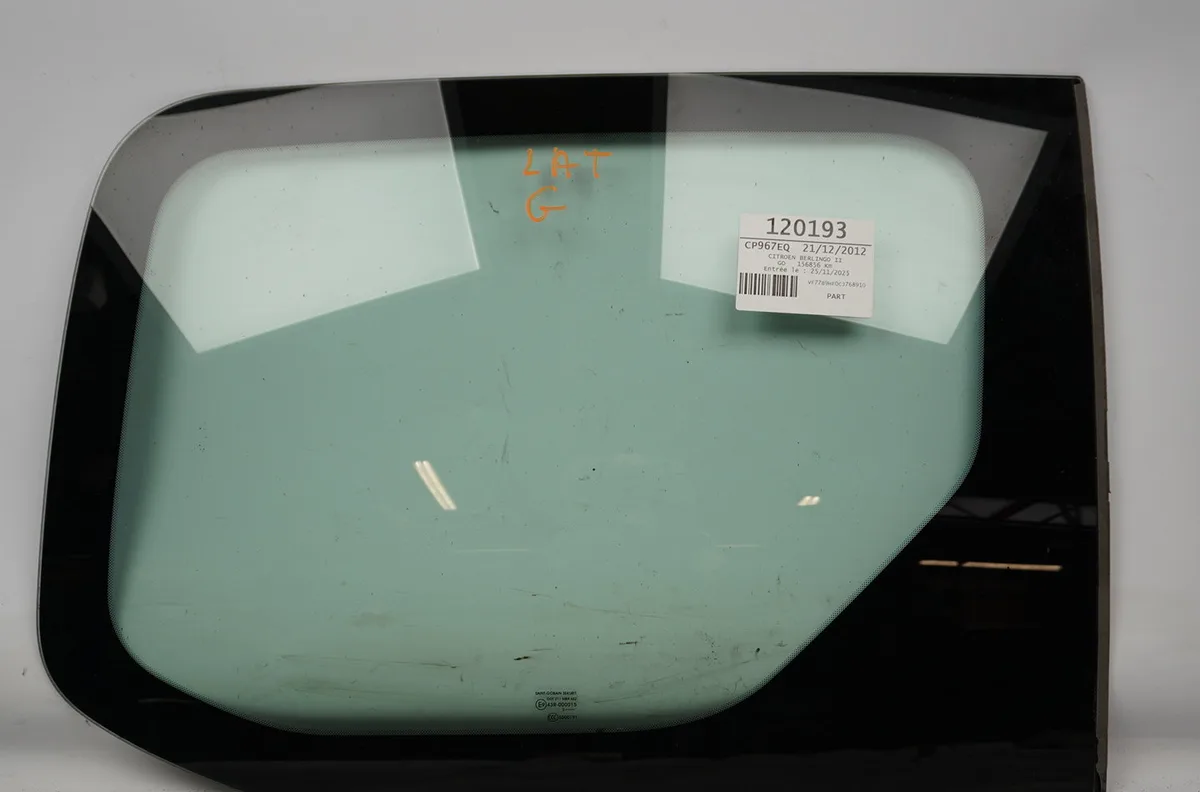 Glace porte coulissante g Citroën BERLINGO Camionnette-Monospace (B9) 1.6 hdi 90 (2010-2017) occasion
