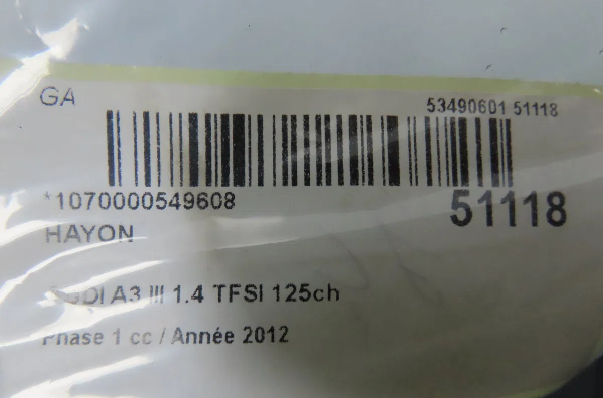 Hayon Audi A3 (8V1, 8VK) 1.4 tfsi (2012-2014) occasion