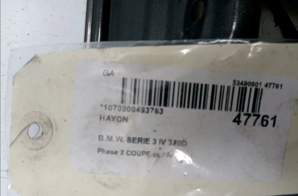 Hayon Bmw 3 Coupé (E46) 320 cd (2003-2006) occasion