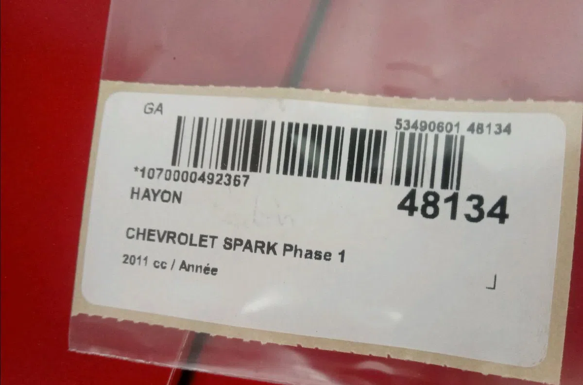 Hayon Chevrolet SPARK (M300) 1.2 (2010) occasion