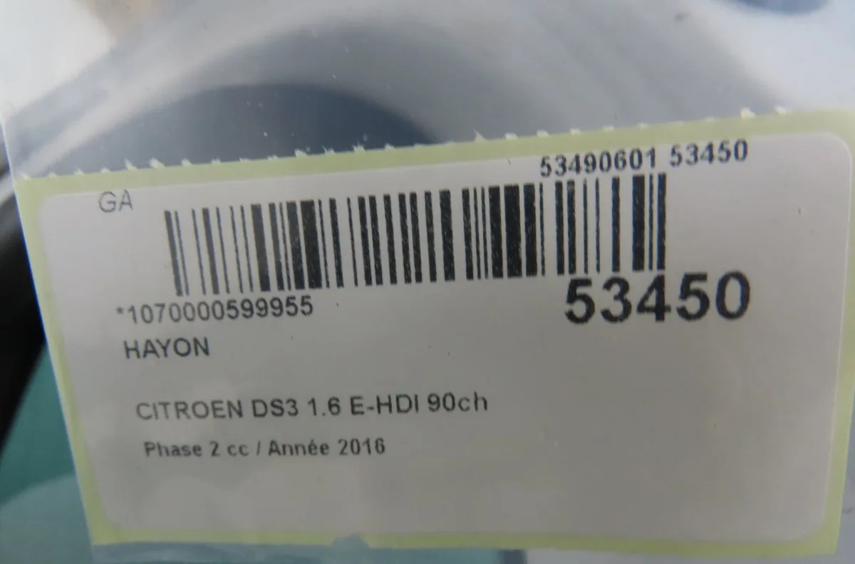 Hayon Ds DS 3 (SA_) 1.6 bluehdi 100 (2015-2019) occasion