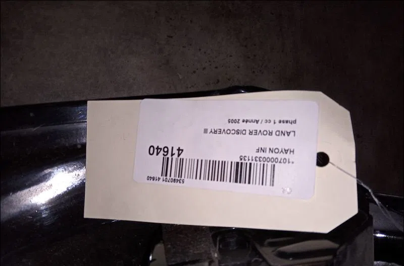 Hayon inf Land rover DISCOVERY III (L319) 2.7 td 4x4 (2004-2009) occasion