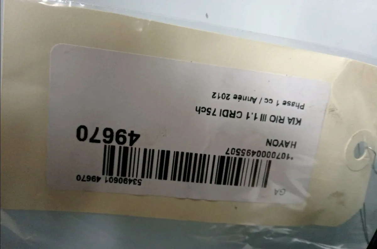 Hayon Kia RIO III (UB) 1.1 crdi (2011-2017) occasion