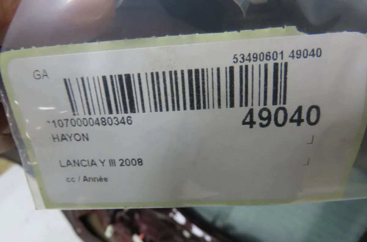 Hayon Lancia YPSILON (843_) 1.4 (843.axg1a) (2006-2011) occasion
