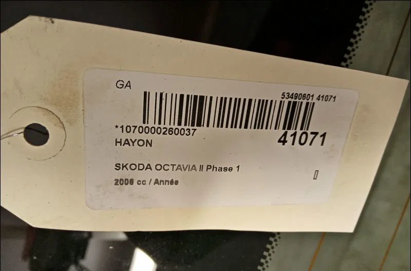 Hayon Skoda OCTAVIA II (1Z3) 2.0 tdi 16v (2004-2013) occasion