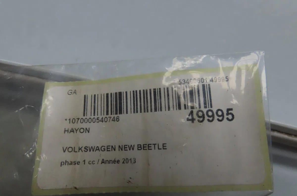 Hayon Volkswagen BEETLE (5C1, 5C2) 1.6 tdi (2011-2016) occasion