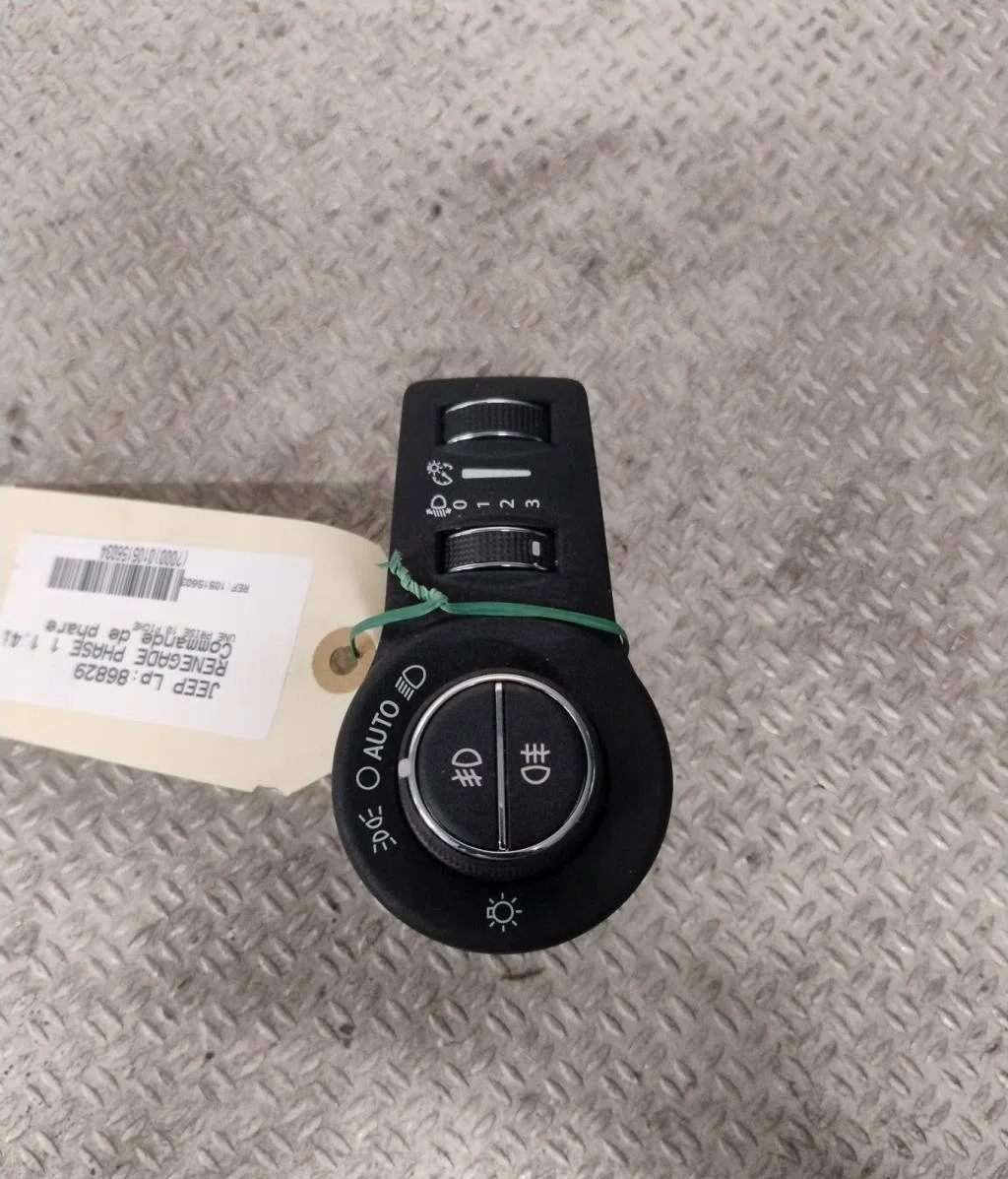 Interrupteur commande de phares JEEP RENEGADE  RENEGADE PHASE 1 occasion