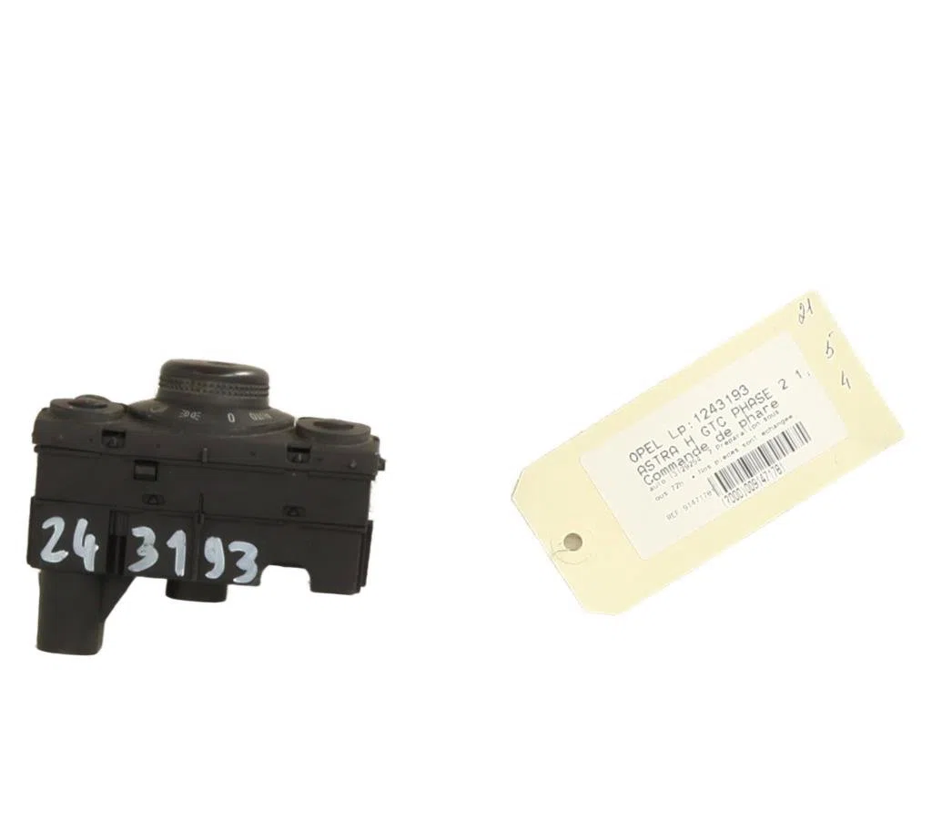 Interrupteur commande de phares Opel ASTRA H GTC (A04) 1.7 cdti (l08) (2005-2010) occasion