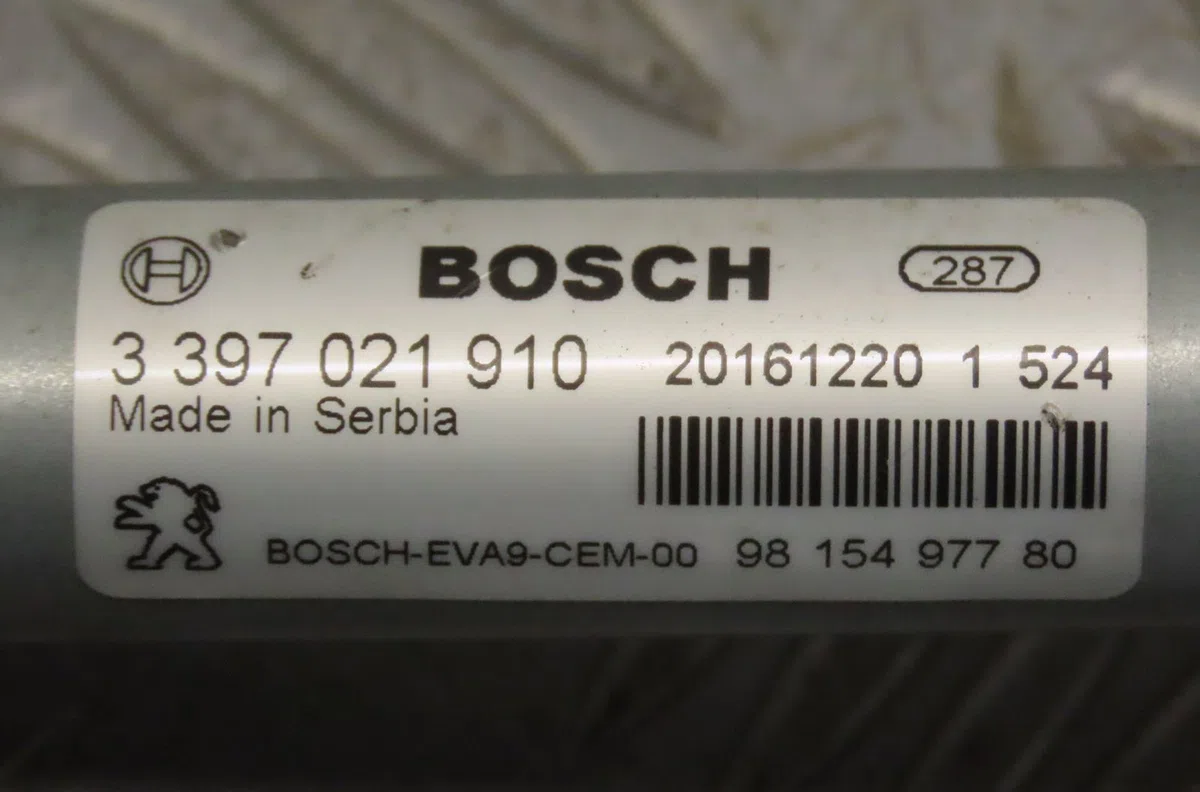 Mecanisme essuie-glace avant Peugeot 208 I (CA_, CC_) 1.2 vti 68 - puretech 68 (2016) 5 portes occasion