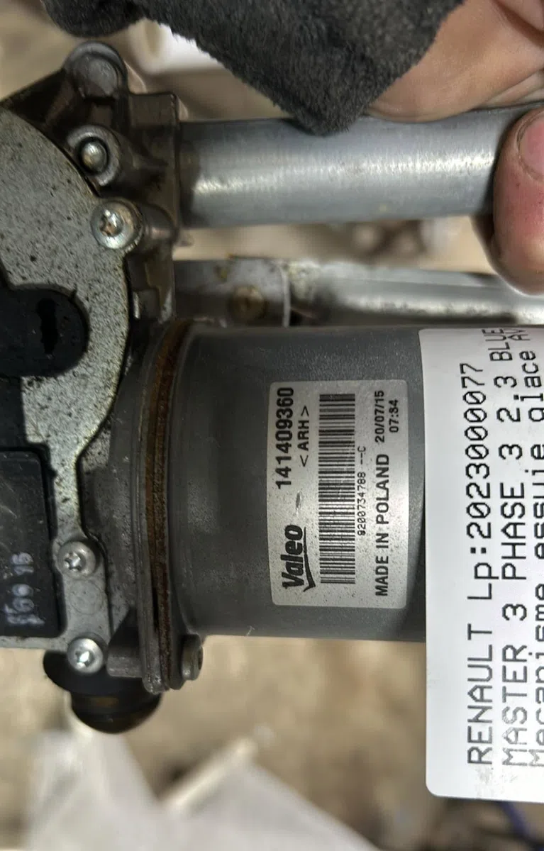 Mecanisme essuie-glace avant RENAULT MASTER 3 PHASE 3 occasion