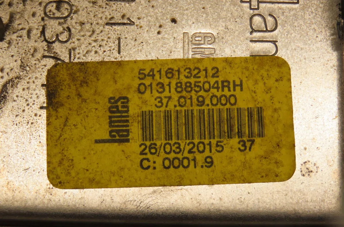 Mecanisme leve-glace arrière droit Opel CORSA E (X15) 1.3 cdti (08, 68) (2014) occasion