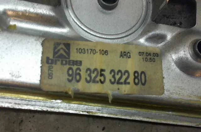 Mecanisme leve-glace arrière gauche Citroen C5 I (DC_) 1.8 16v (dc6fzb, dc6fze) (2001-2004) occasion