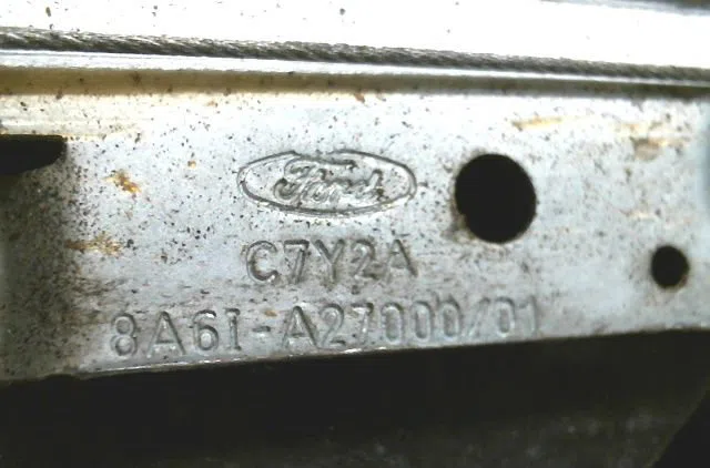 Mecanisme leve-glace arrière gauche Ford FIESTA VI (CB1, CCN) 1.4 tdci (2010-2012) 3 portes occasion