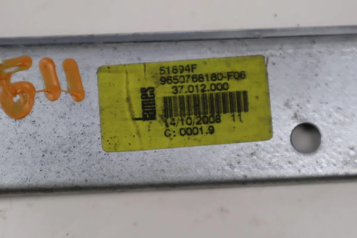 Mecanisme leve-glace arrière gauche Peugeot 207-207 (WA_, WC_) 1.6 hdi (2006-2013) 5 portes occasion