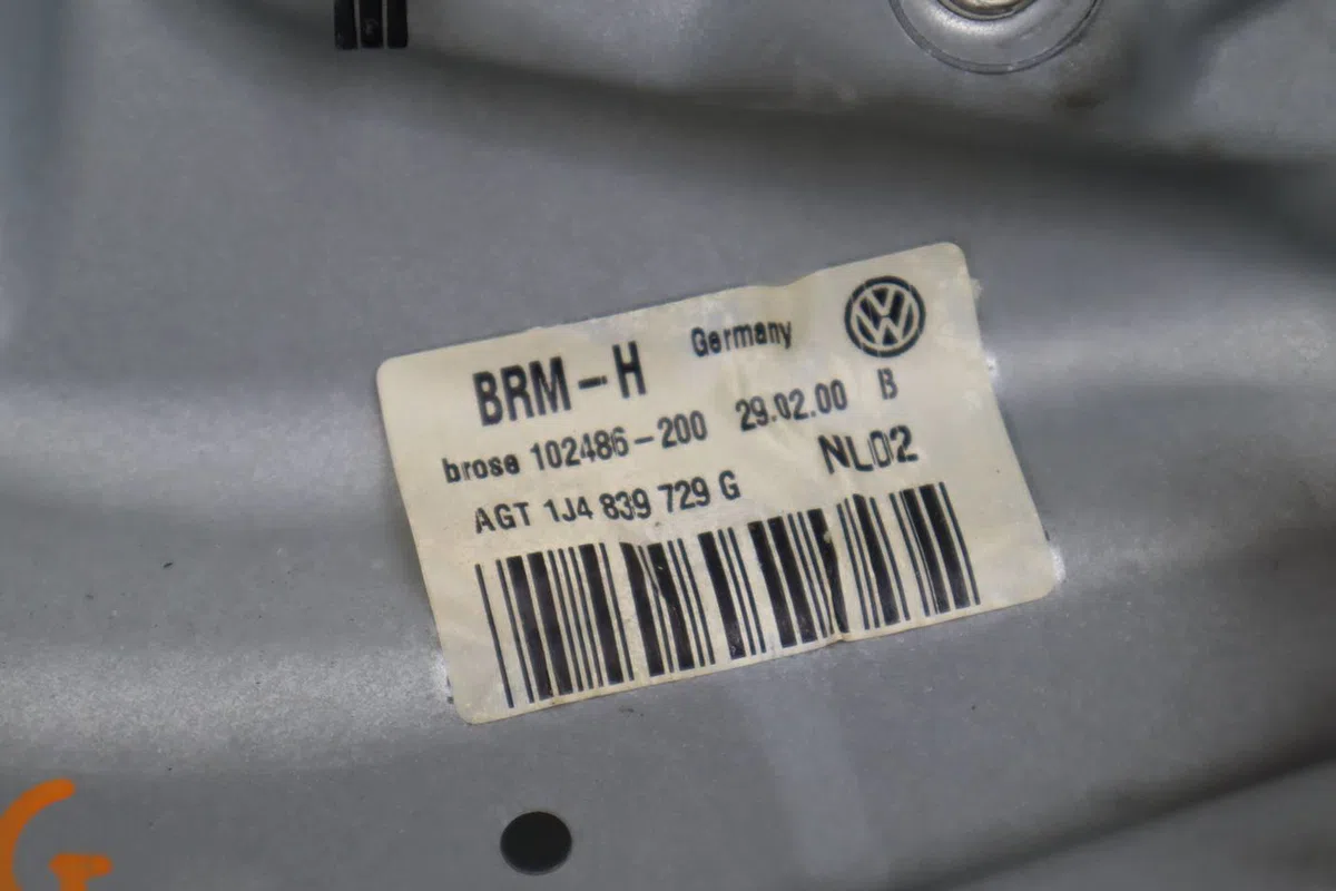 Mecanisme leve-glace arrière gauche Volkswagen GOLF IV (1J1) 1.6 (1997-2004) occasion