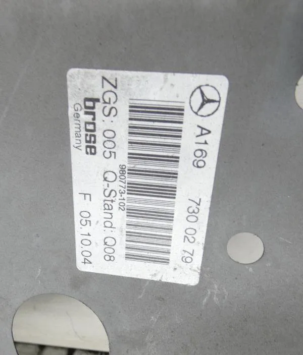 Mécanisme lève-glace avant droit MERCEDES CLASSE A 169 PHASE 1 occasion