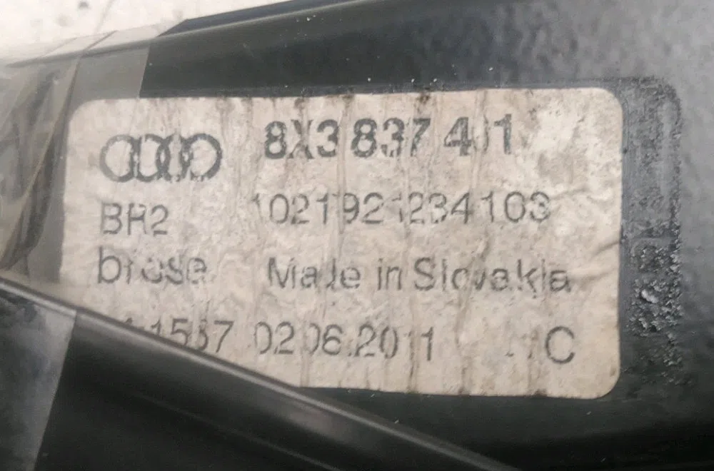 Mécanisme lève-glace avant gauche Audi A1 (8X1, 8XK) 1.2 tfsi (2010-2015) occasion