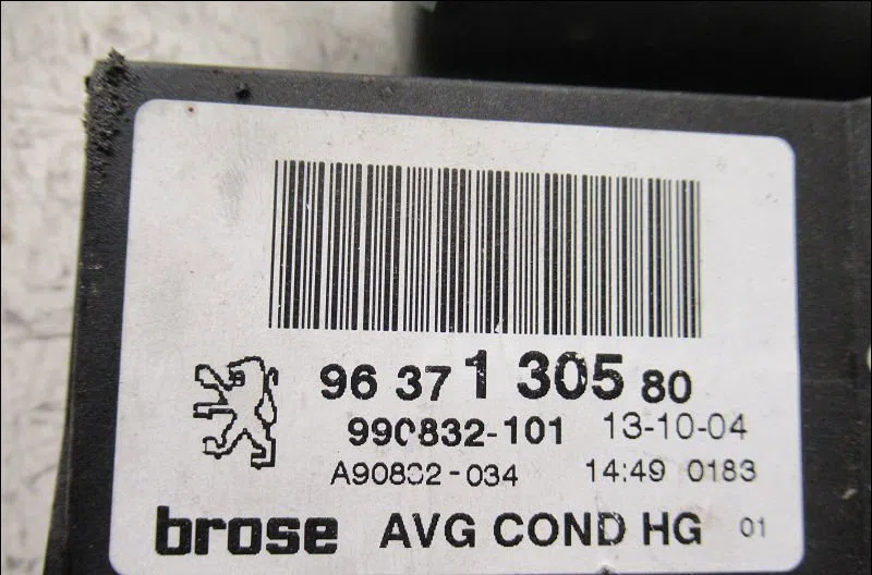 Mécanisme lève-glace avant gauche Peugeot 307 Break (3E) 1.6 hdi 110 (2004-2008) 5 portes occasion