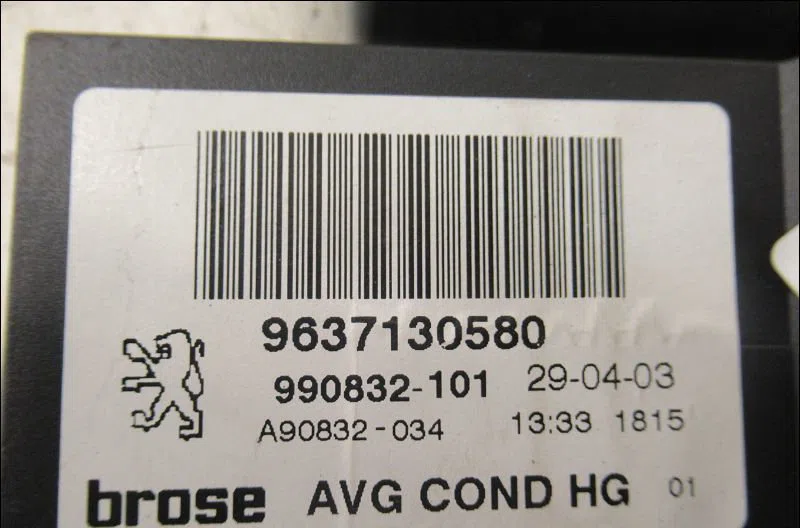 Mécanisme lève-glace avant gauche Peugeot 307 SW (3H) 2.0 hdi 110 (2002-2009) occasion