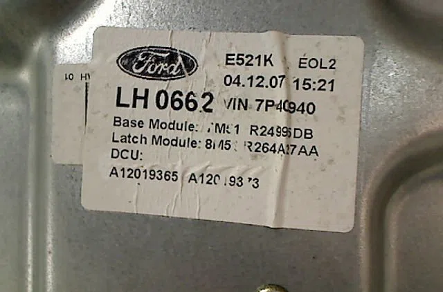 Mecanisme+moteur leve-glace arg FORD CMAX I 2007 occasion