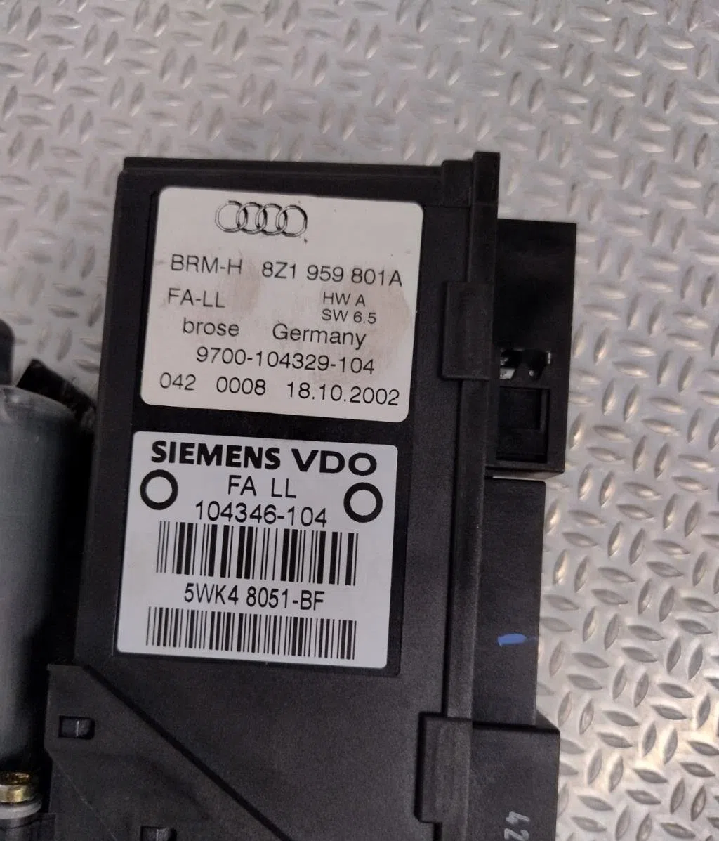Mecanisme  moteur lève-glace avant droit Audi A2 (8Z0) 1.4 tdi (2000-2005) 5 portes occasion