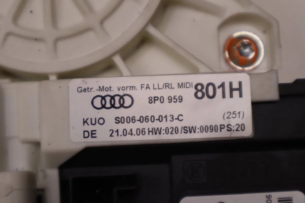 Mecanisme  moteur lève-glace avant droit Audi A3 Sportback (8PA) 1.9 tdi (2004-2010) occasion