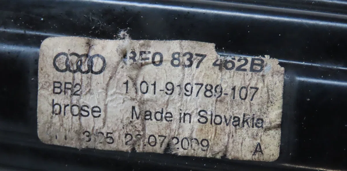 Mecanisme  moteur lève-glace avant droit Audi A5 Décapotable (8F7) 2.0 tfsi quattro (2009-2017) occasion