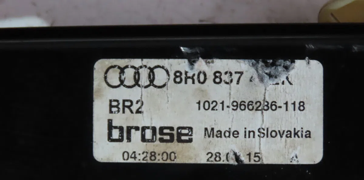 Mecanisme  moteur lève-glace avant droit Audi Q5 (8RB) 3.0 tdi quattro (2008-2017) occasion