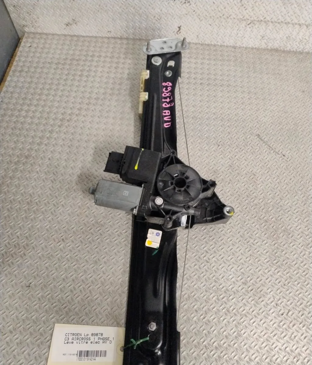 Mecanisme  moteur lève-glace avant droit CITROEN C3 AIRCROSS 1  C3 AIRCROSS 1 PHASE 1 occasion