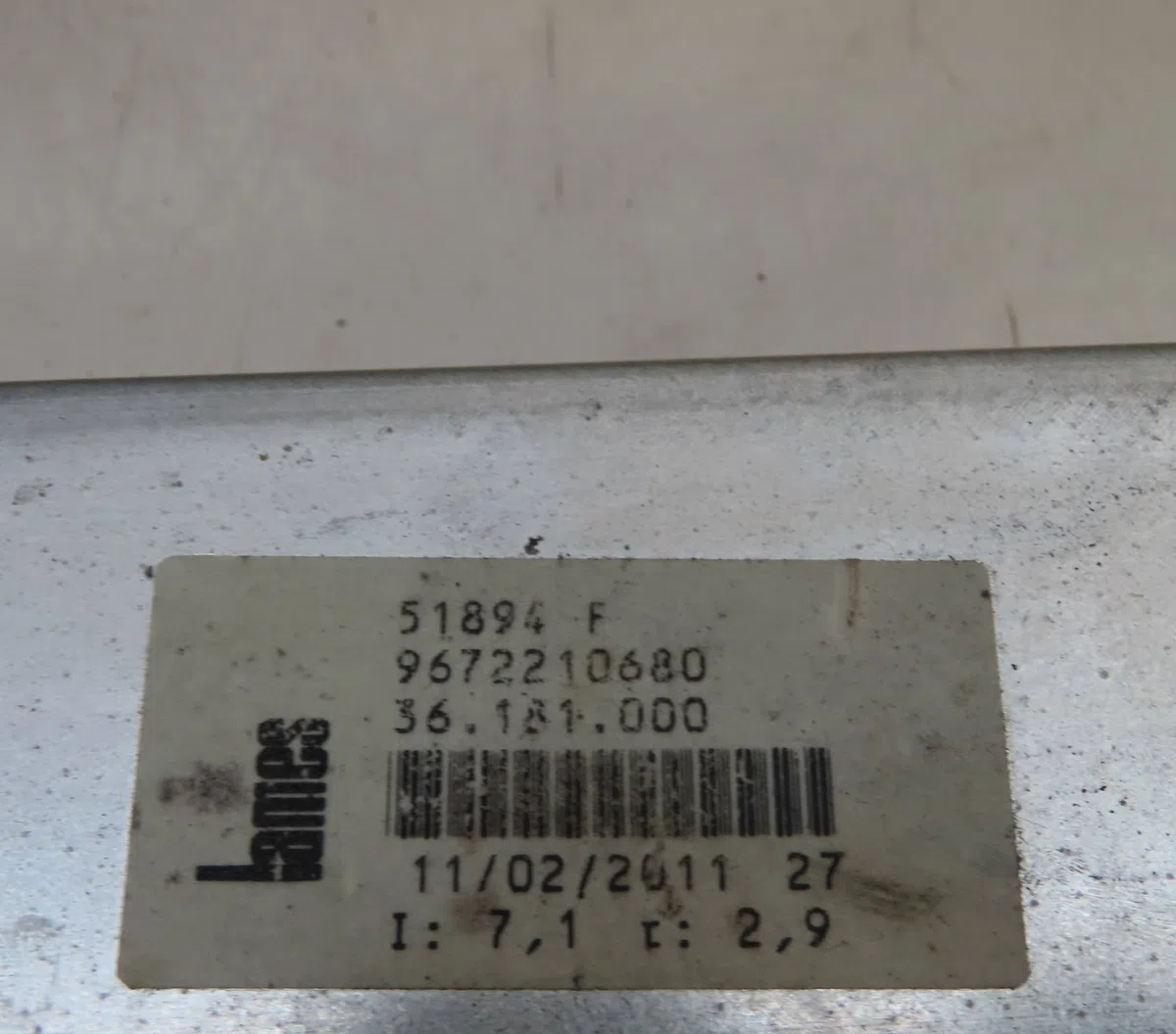 Mecanisme  moteur lève-glace avant droit CITROEN C3 occasion