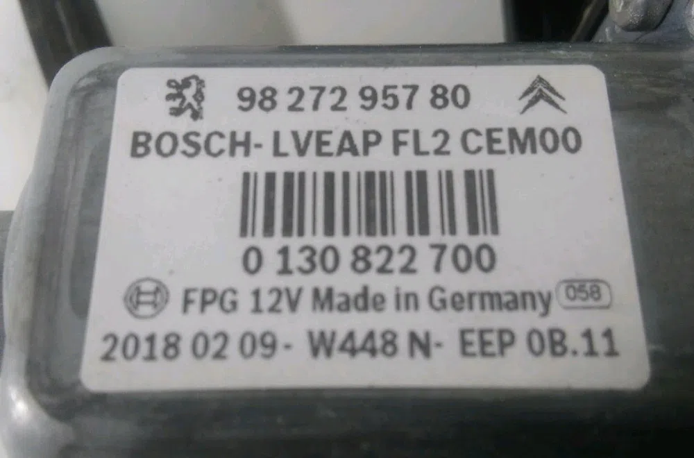 Mecanisme  moteur lève-glace avant droit Citroen C4 CACTUS 1.6 bluehdi 100 (2014) occasion