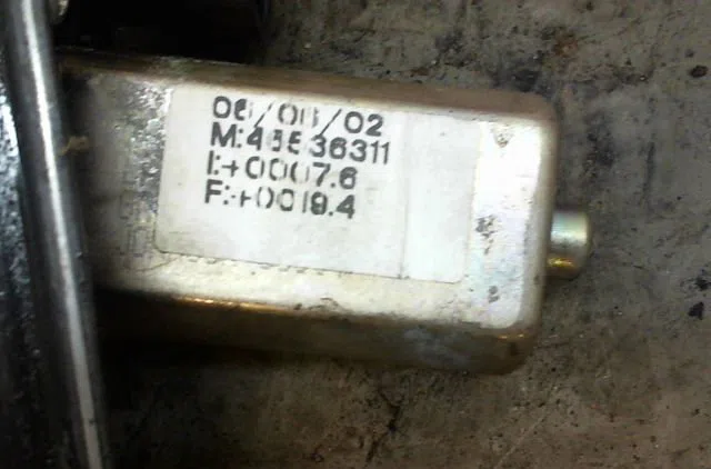Mecanisme  moteur lève-glace avant droit Fiat PUNTO (188_) 1.2 16v 80 (188.233, .235, .253, .255, .333, .353, .639,... (