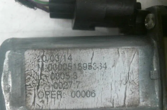 Mecanisme  moteur lève-glace avant droit Fiat PUNTO (199_) 1.2 (199axz1a, 199bxz1a) (2012) occasion