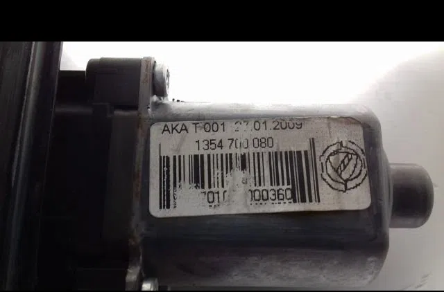 Mecanisme  moteur lève-glace avant droit Fiat QUBO (225_) 1.3 d multijet (225cxb1a, 225axb1a, 225cxb11, 225axb11,... (20