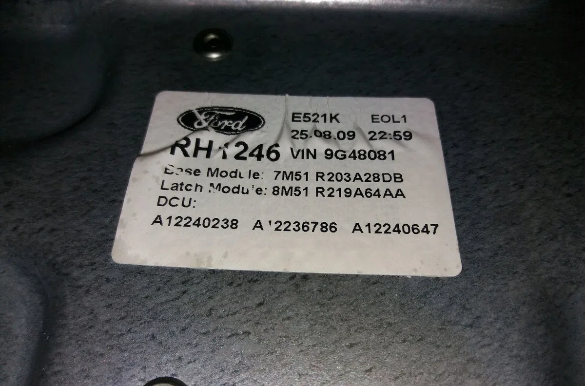 Mecanisme  moteur lève-glace avant droit Ford C-MAX (DM2) 1.8 tdci (2007-2010) 5 portes occasion