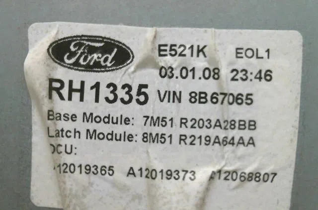 Mecanisme  moteur lève-glace avant droit FORD CMAX I occasion