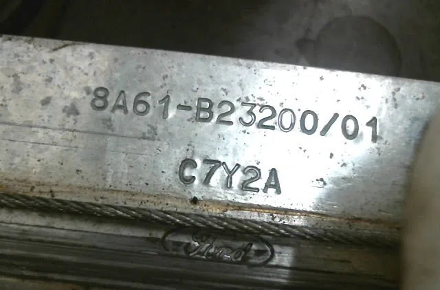 Mecanisme  moteur lève-glace avant droit Ford FIESTA VI (CB1, CCN) 1.25 (2008-2017) occasion
