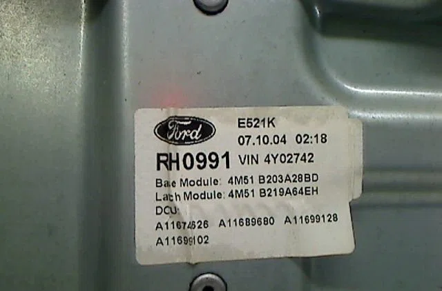 Mecanisme  moteur lève-glace avant droit Ford FOCUS II (DA_, HCP, DP) 1.6 tdci (2004-2012) occasion