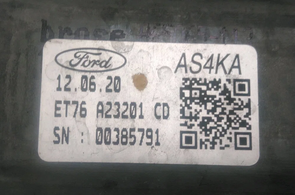 Mecanisme  moteur lève-glace avant droit Ford TRANSIT COURIER B460 Camionnette-Monospace 1.5 tdci (2014) occasion
