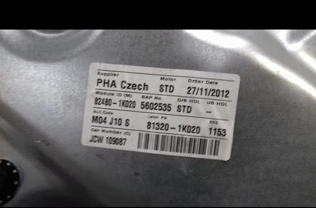 Mecanisme  moteur lève-glace avant droit Hyundai Ix20 (JC) 1.6 crdi (2011-2019) occasion